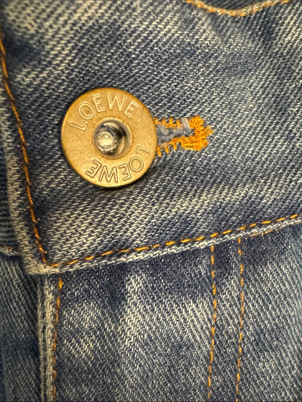 Loewe Anagram Baggy Wide-Leg Jeans - Picture 7 of 14